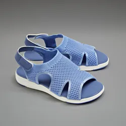 Komfortsandale "Helga" hellblau