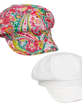 Camilla Paisley Newsboy Cap by - pink - Damen - Size: One Size - Mayser - FashionsVida