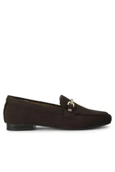 Women's 'Million' Suedette Flats in Brown Size: 8 - Brown - Size: 8