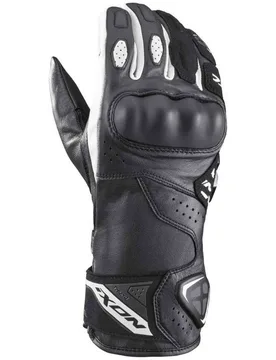 Guanti Moto Racing THUND Nero Bianco taglia S - Ixon - FashionsVida