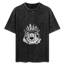 Iorek Byrnison from His Dark Materials ink drawing T-Shirt Basic Breathable Solid Color T-Shirt
