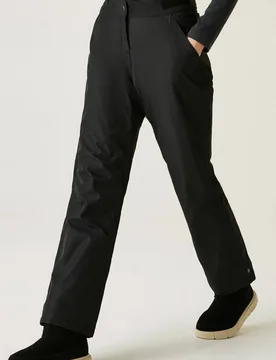 Women's Rove Waterproof Ski Pants in Jet Black Size: 16 - Jet Black - Size: 16 - Dare 2b - FashionsVida
