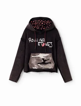 Sweat-shirt The Rolling Stones BLACK XS female - Desigual - FashionsVida