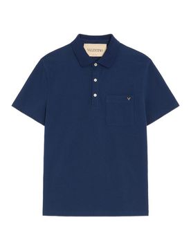 Valentino Polo in cotone Vgold
