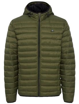 Piumino verde con cappuccio Romsey