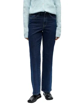 Jean Elia Mae Straight Dark Blue Denim 44