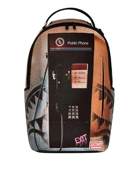 Esci dallo zaino del telefono pubblico