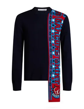 Pullover Herren Marineblau M,S,XL Herren - COMME des GARÇONS SHIRT - FashionsVida