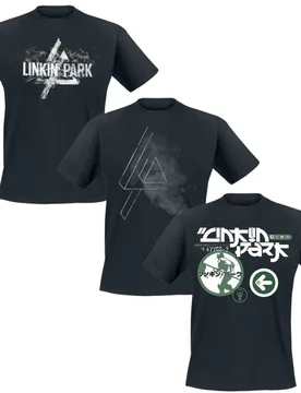 T-Shirt - L bis 5XL - für Männer - Größe L - schwarz - EMP exklusives Merchandise! - Männer - male - Linkin Park - FashionsVida