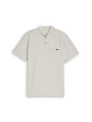 Structured stand-up polo male