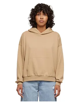 Sweat à Capuche Light Terry Oversized Union Beige S - Urban classics - FashionsVida