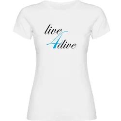 Maglietta A Maniche Corte Da Donna Live Dive