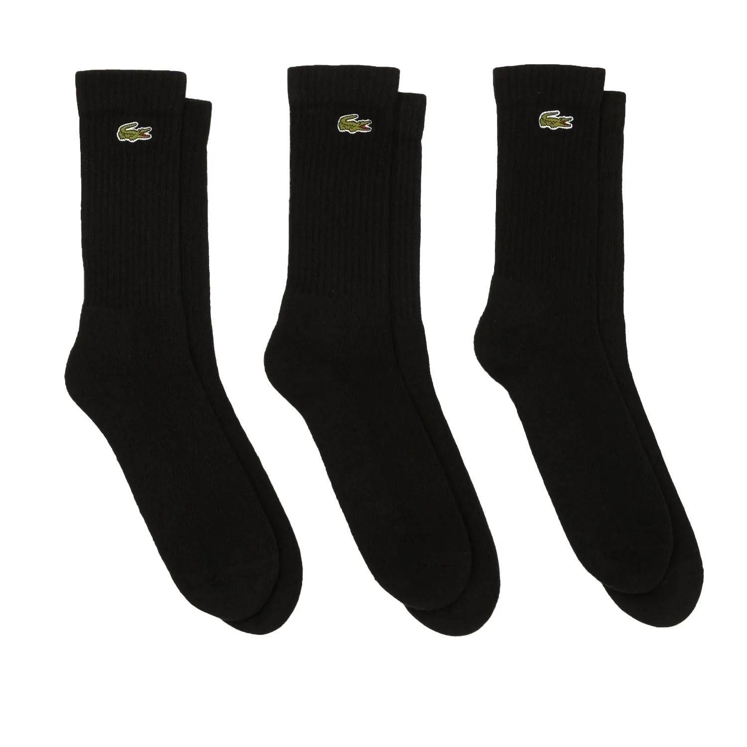 Sport Socks 3-Pack Black 39-42 Herren - Lacoste - FashionsVida