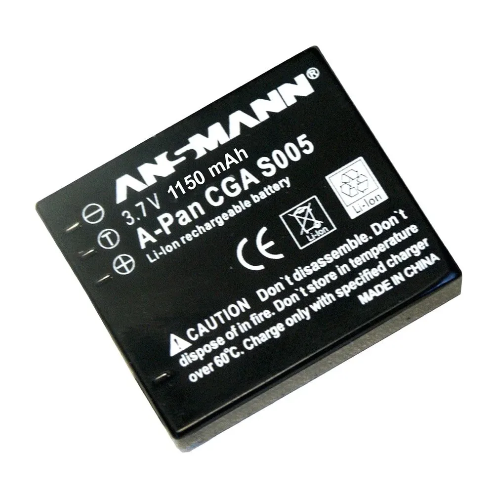 Batterie A-panasonic Cga-s005 Black One Size unisex - Ansmann - FashionsVida