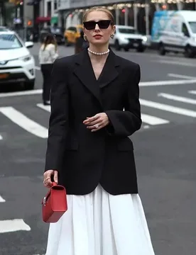 Black White Burgundy Blazer Slim Fit Jacket Women Luxury Lapel Single-breasted Overcoat Spring Autumn Lady Chic Suit Outwear New - Aliexpress - FashionsVida