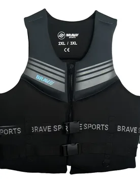 Gilet De Sauvetage Wave Hunter Black / Grey S-M unisex - Brave Sports - FashionsVida