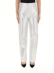 Jeans metallizzati GRIGIO 27