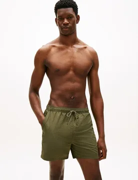 Bañador de caballero liso con cintura ajustable - Tommy Hilfiger - FashionsVida