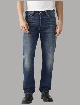 Original Dritto Uomo Lavaggio Scuro No-Stretch