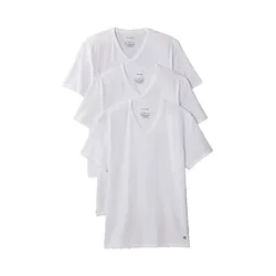 Maglietta Intima Tecnica A Maniche Corte Con Scollo A V Lv00nb186 3 Unità White XL