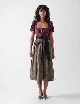 Gottseidank Dirndl LAURA rojo 36