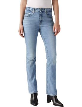 High rise bootcut light pantalón mujer Azul (29-32)