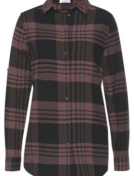 LASCANA Blusa malva / negro