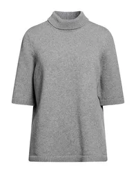 ALAÏA Rollkragenpullover Damen Grau 34,36 Damen