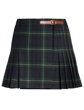 Minifalda Mujer Verde oscuro 38 Mujer