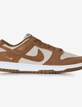 Dunk Low Suede Mini Swoosh beige/marron 37,5
