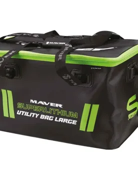 Superlithium Utility L Tackle Stack Black / Green 50 x 30 x 30 cm unisex - Maver - FashionsVida