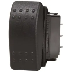 Contura Ii Switch Dpdt Mom On/off/mom On Black One Size unisex