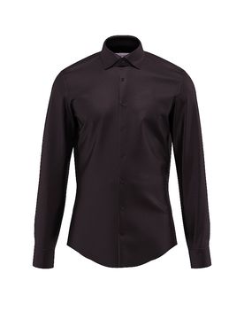 Camisa de vestir Slim Fit negro 43
