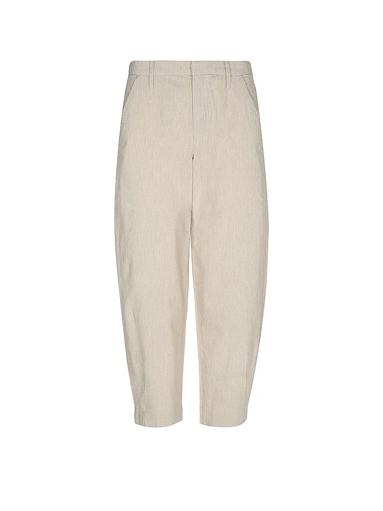 Pantalón Barrel Leg TWIST camel 38 - Mac - FashionsVida