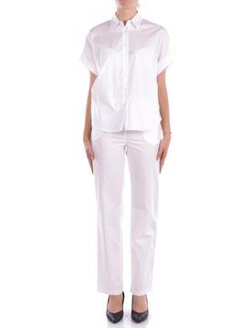 Pantaloni Bianco ottico