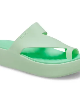 Infradito Getaway Platform Toe Loop Jade Tint EU 36-37 - Crocs - FashionsVida
