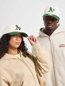 MLB Oakland Athletics 9FORTY Cap - Damen, Cremefarben - female - Size: One Size - New era - FashionsVida