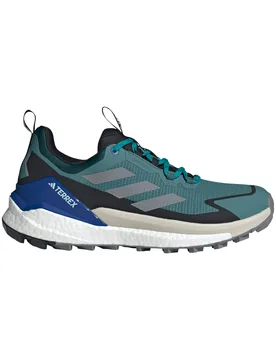 Chaussures de randonnée en GORE-TEX® - Terrex Free Hiker 2 Low GTX M Preloved Teal/Grey Three/Core Black - Taille 8 UK - Gris - Adidas - FashionsVida