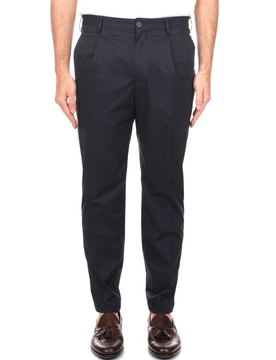 Incotex pantalone uomo blu scuro