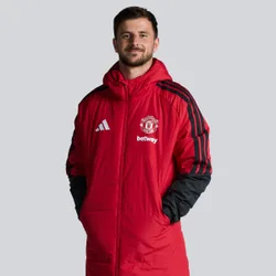 Manchester United 26/27 Training Tiro Authentic Long Coat Red (Sponsored) S