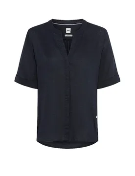 Camicia-blusa in lino VERI blu 38 - Brax - FashionsVida
