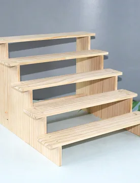 Estante De Almacenamiento De Figuras De Madera Maciza, Caja Ciega Para Exhibición De Muñecas, Adornos Antiguos De Piedra, Estante De Exhibición De - Shein - FashionsVida