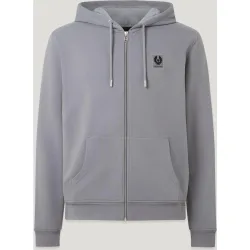 Sudadera de felpa de hombre con media cremallera