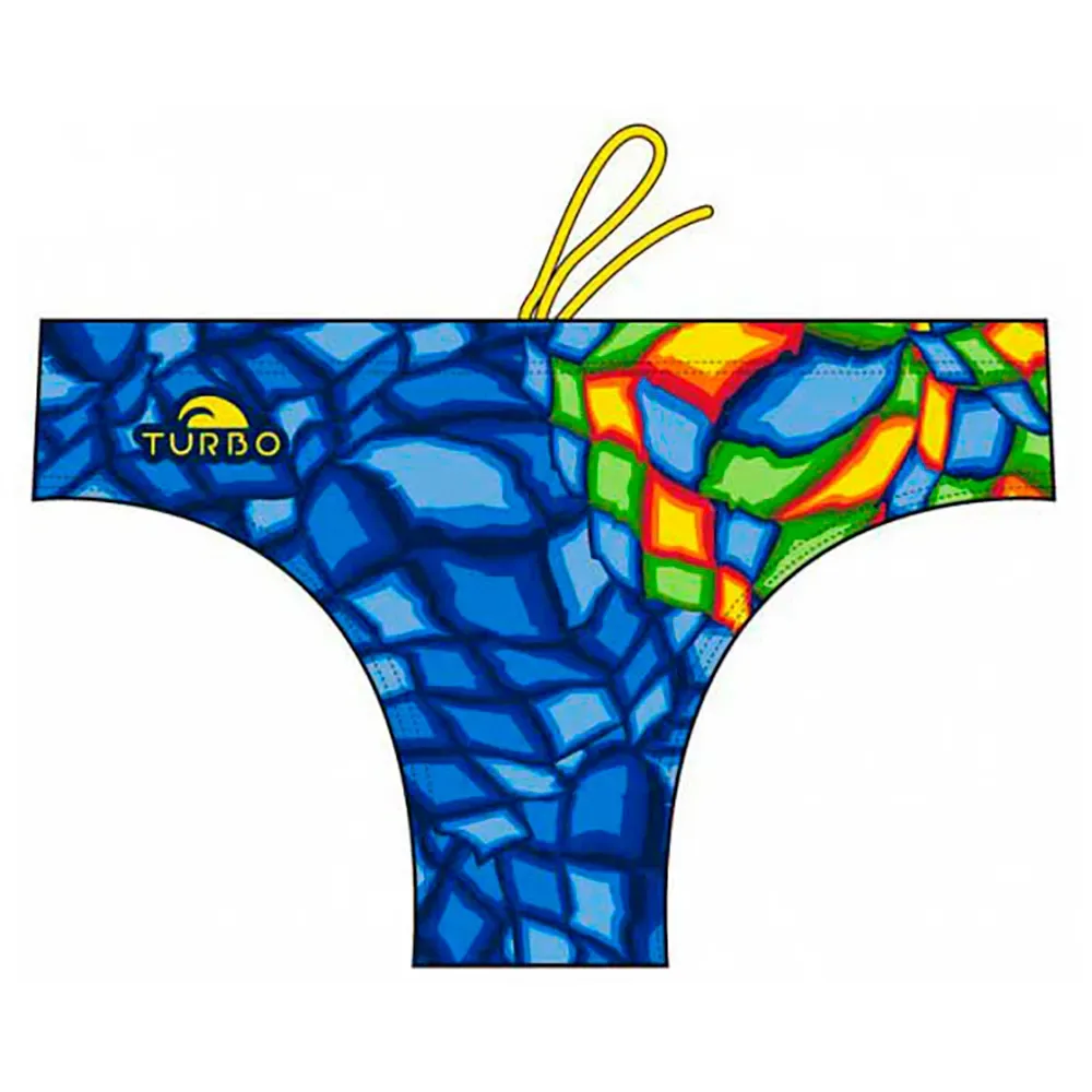 Crystal Swimming Brief Multicolor S Men - TURBO - FashionsVida