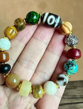 Natural Tibetan Yak Bone Multi-Piece , Vintage Ethnic Style Jewelry, Nepalese Cultural Handicraft Bracelet Wholesale - Aliexpress - FashionsVida