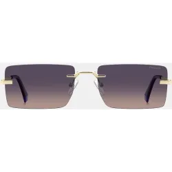 Gafas de sol de hombre cuadrada metalica con lente polarizada