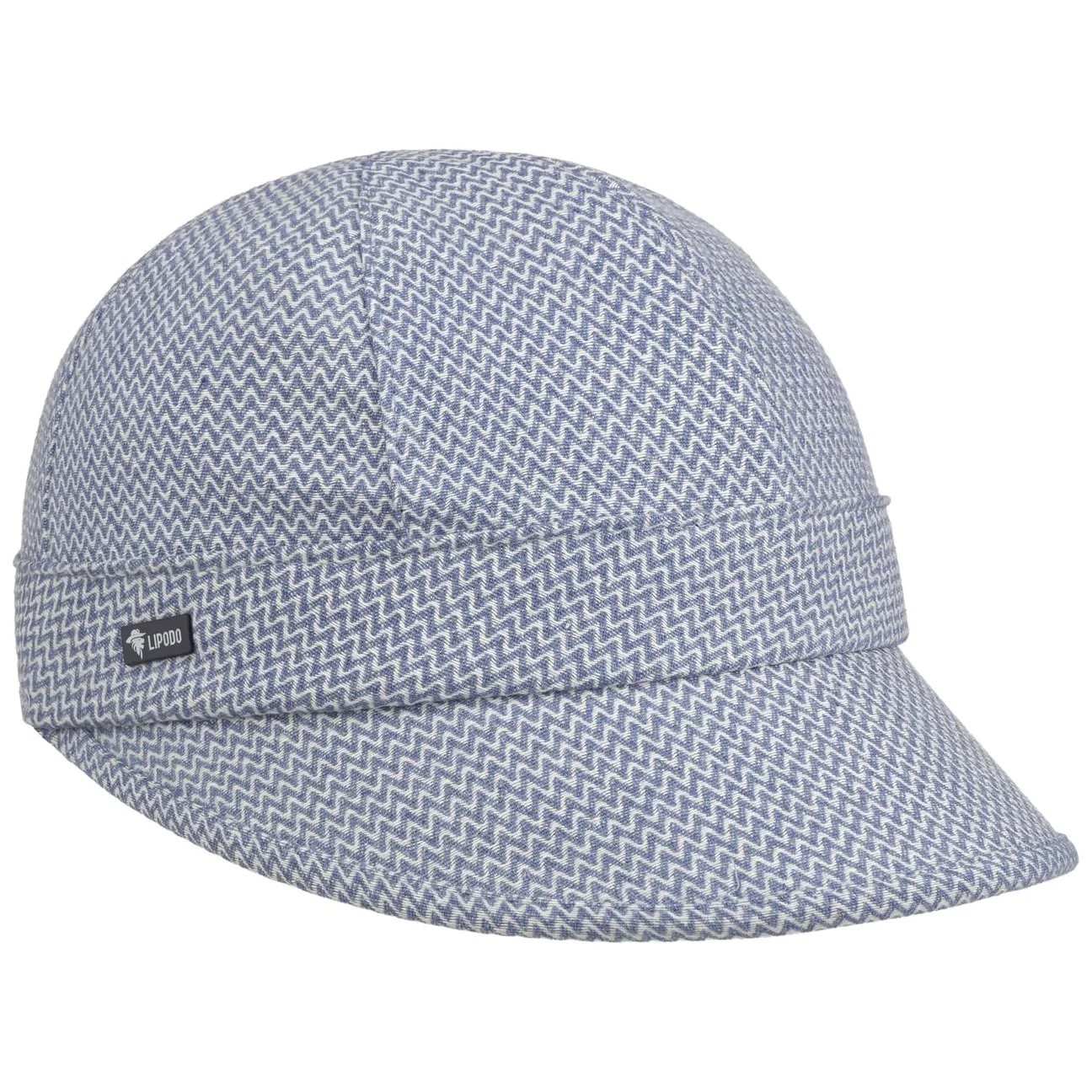 Twotone Zigzag Visor by - blue - Damen - Size: One Size - Lipodo - FashionsVida