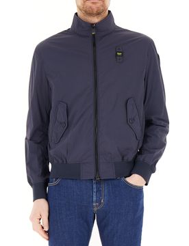 Bomber con tasche BLU NOTTE M
