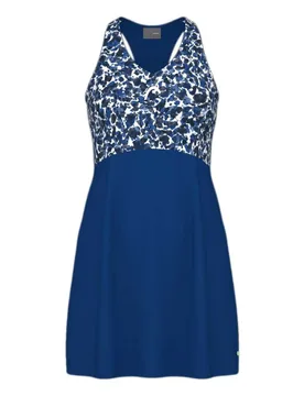 Spirit Sleeveless Dress Print Vision / Royal M - Head Racket - FashionsVida