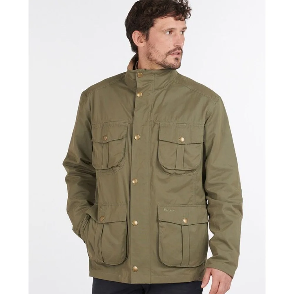 Chaqueta de hombre de cuatro bolsillos de algodón - Barbour - FashionsVida